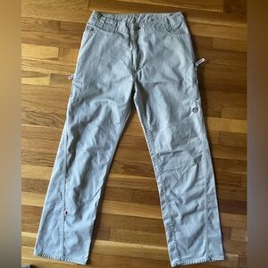 OP Light Gray Cargo Pants for Men